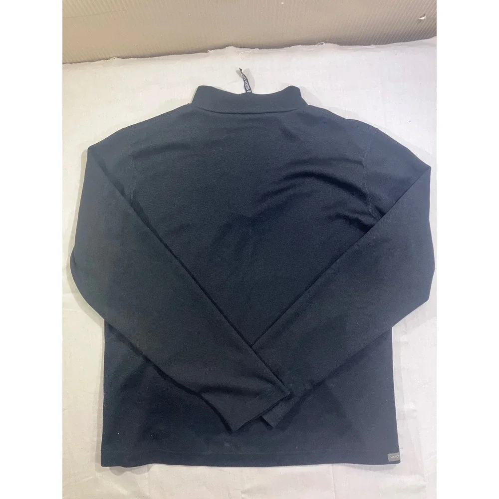 The North Face Mens XL/TG Black VaporWick 1/4‎ Zip Pullover Mock Neck Shirt